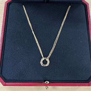 買取したカルティエのネックレス