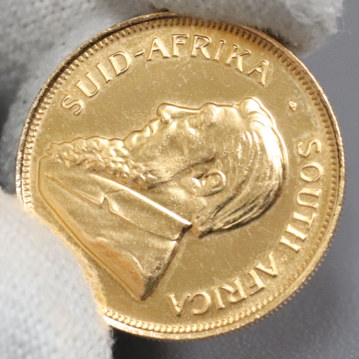 ルーガーランド金貨の表のデザイン