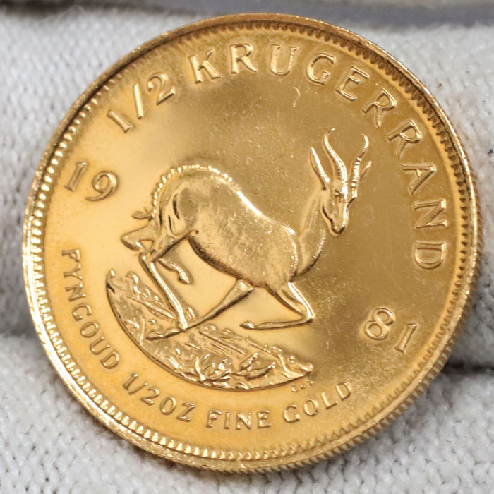ルーガーランド金貨の裏のデザイン