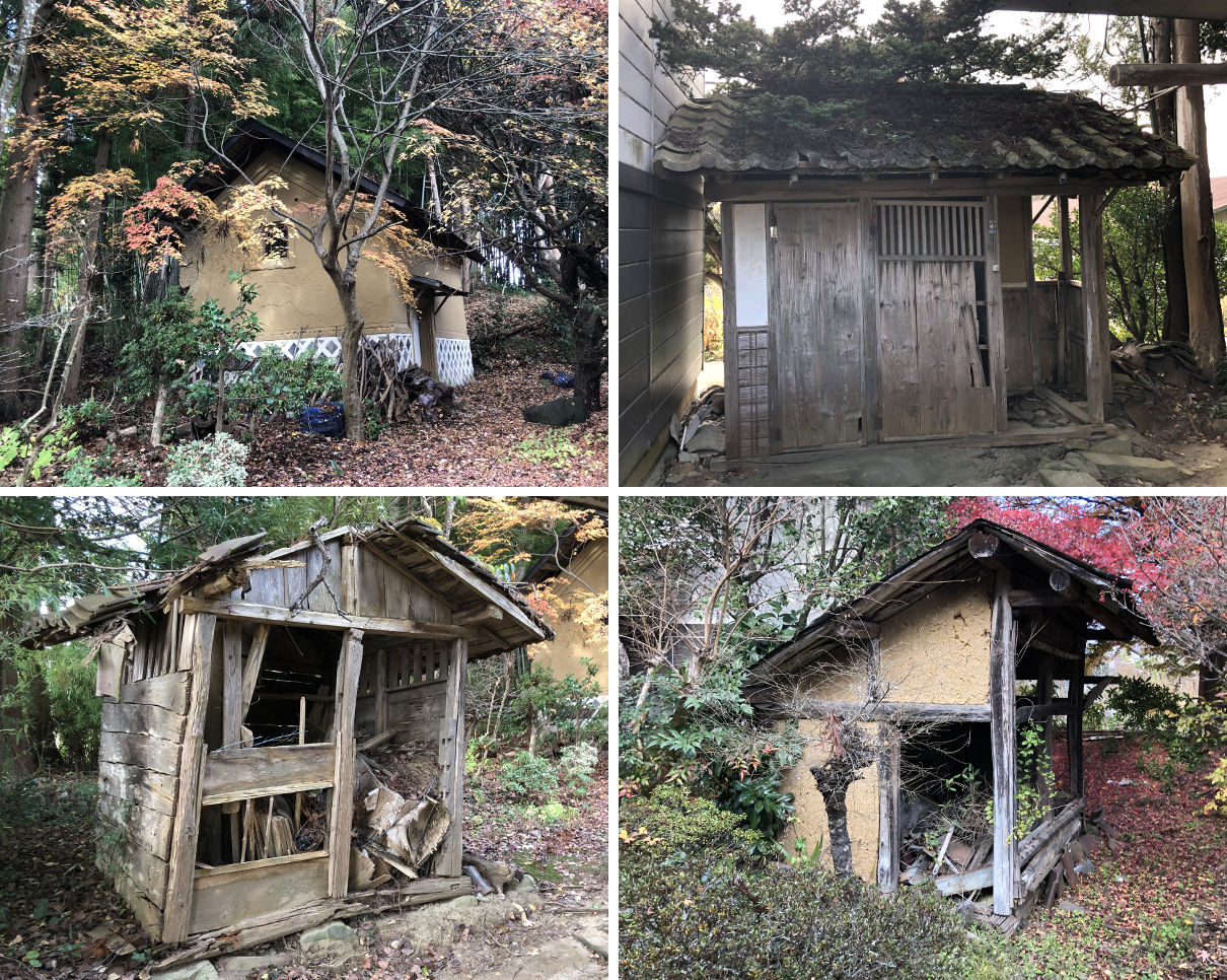 荒廃した建造物