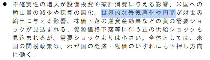 日銀の主な意見書
