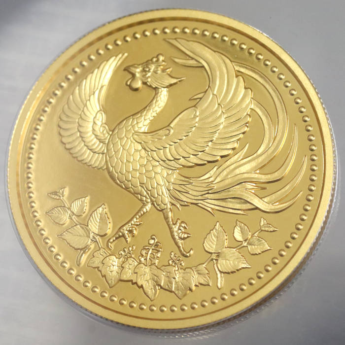 金貨の表面