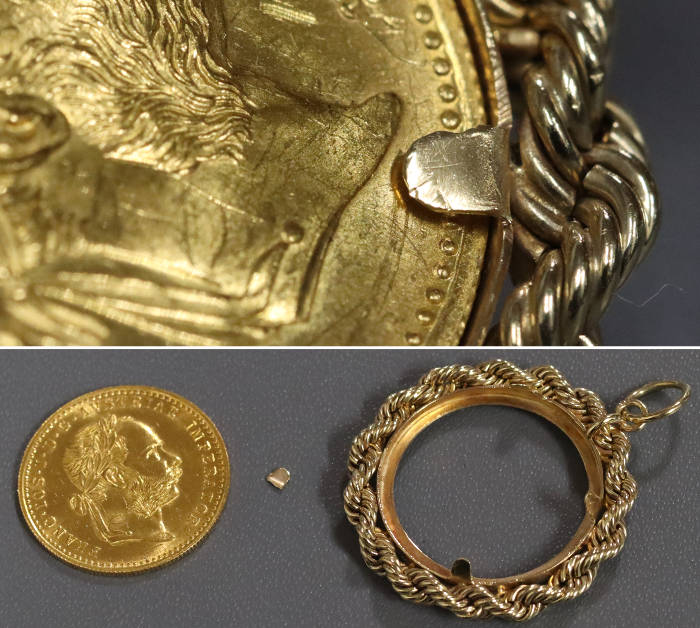 爪を壊した画像