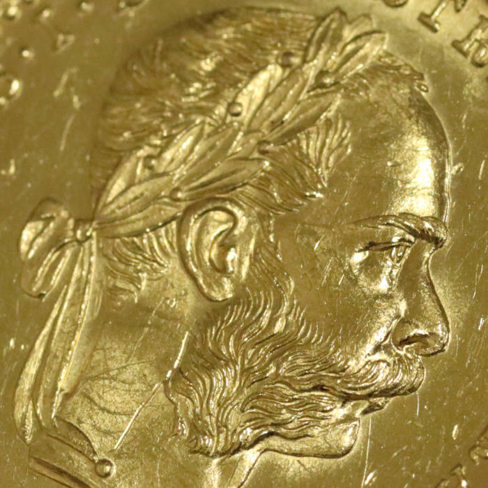 ヨーゼフ１世のレリーフのアップ画像