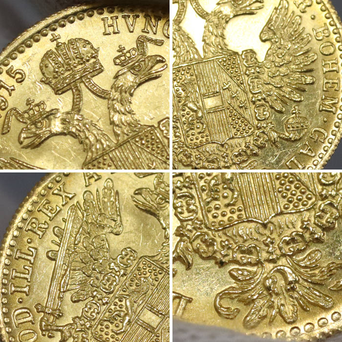 ハプスブルグ家の紋章のアップ画像