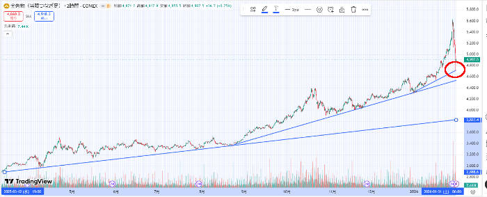 ゴールド先物市場